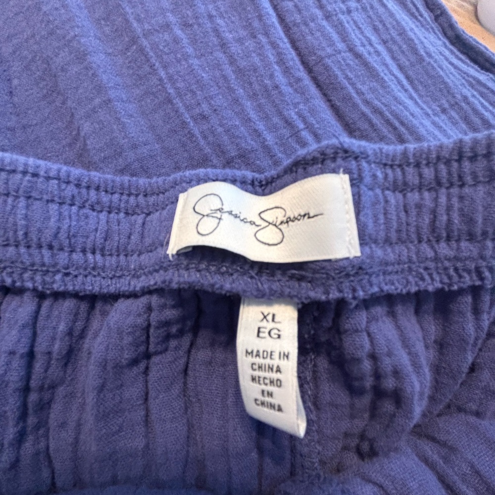 Jessica Simpson cotton gauze lounge set - Picture 7 of 7